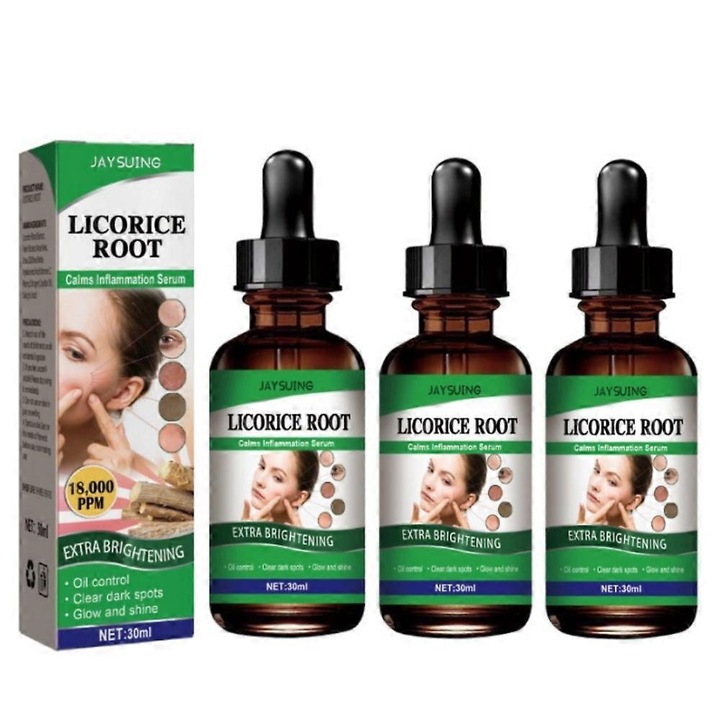 Серум за лице Jaysuing с екстракт от женско биле, 30мл, за разширени пори, акне, петна, изравнен тен