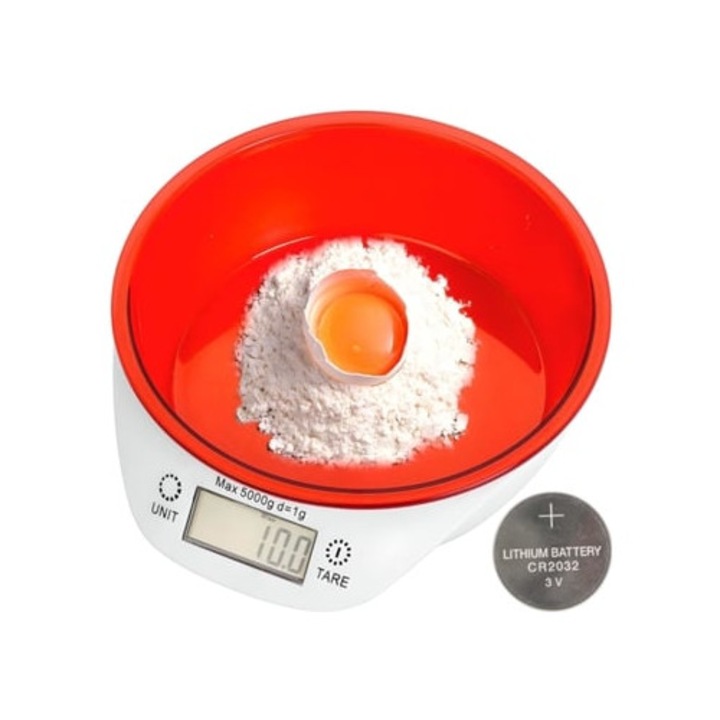 Кухненска везна CLINKS електронна, капацитет 5кг, цвят черен