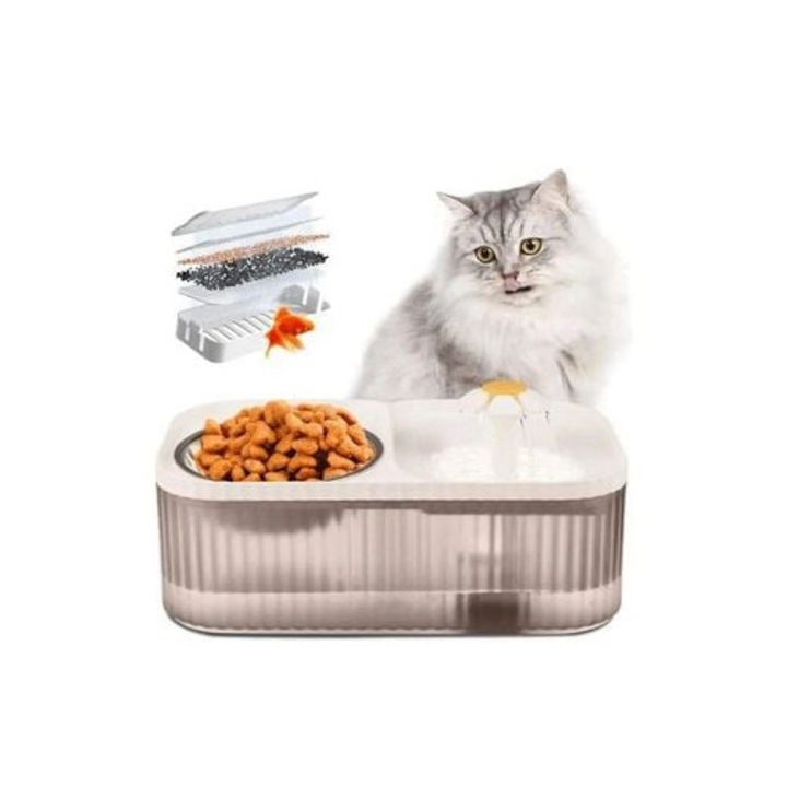 Dispenser pentru animale 3L, castroane si adapatori animale