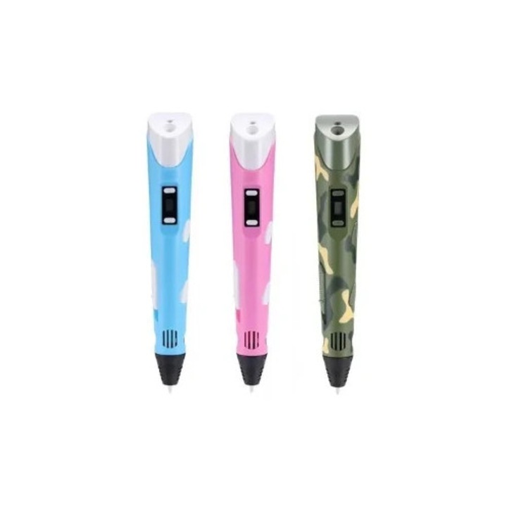 3D химикалка за деца с екран, комплект CLINKS