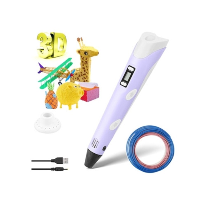 3D писалка 3D160827 лилава S