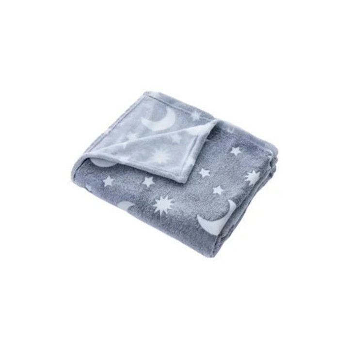 Patura fosforescenta pentru copii, gri