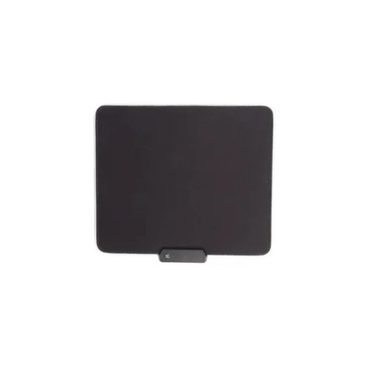 Egérpad gaming HURRISE RGB, USB, fényhatások, 12 mód
