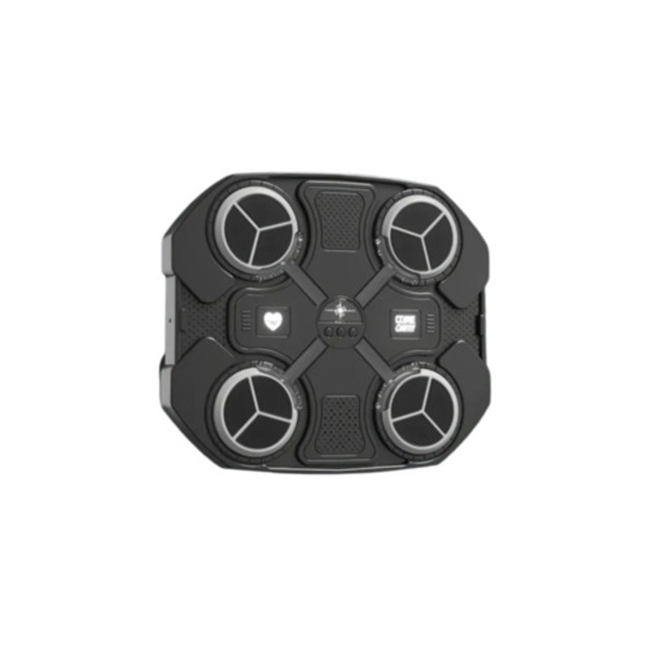 Masina de box electronica pentru copii, montata pe perete, cu Bluetooth, lumini LED, sunete interactive, set.