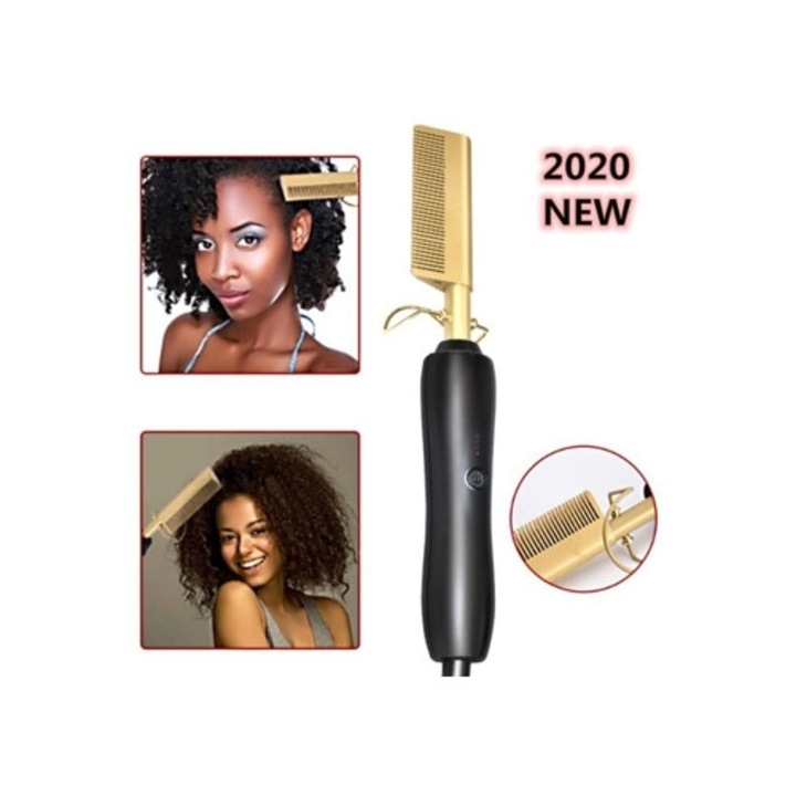 Perie de par electrica, 450F, ceramica, utilizare umeda/uscata