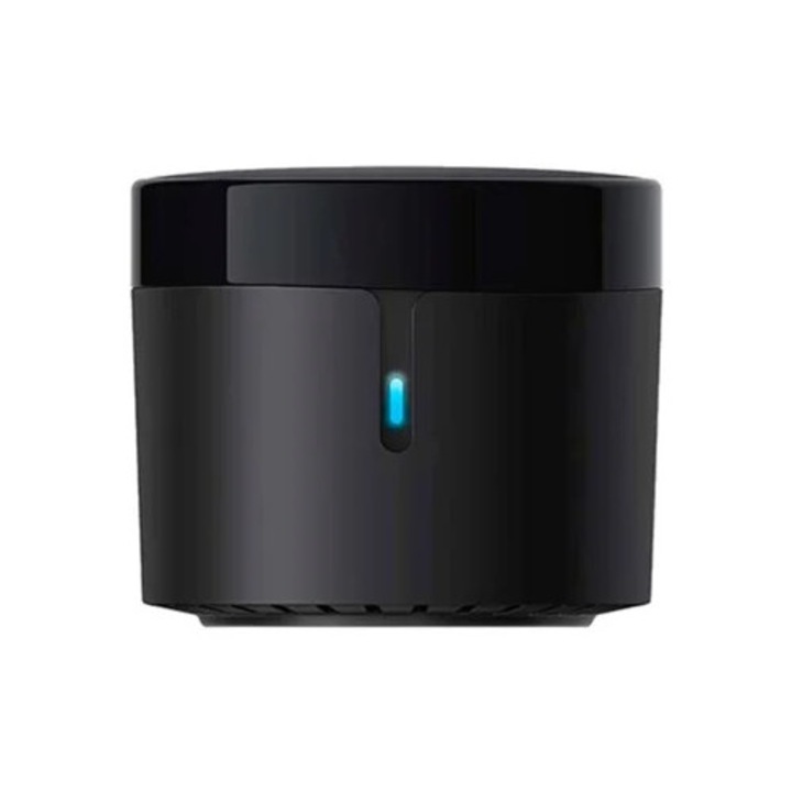 Kit Smart Home BROADLINK Rm4 Mini, compatibil Google Home/Alexa, negru