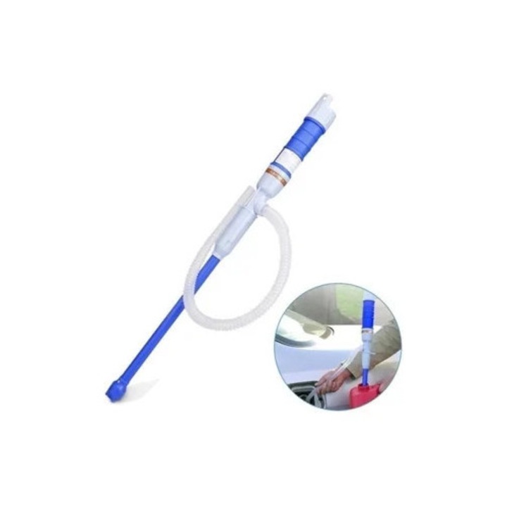 Pompa electrica, 7.5 litri/min, pentru benzina, accesorii de stocare cu acumulator