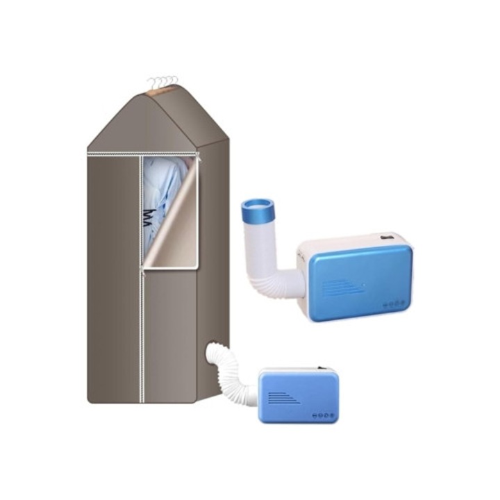 Многофункционална преносима сушилня за дрехи 600W, многоцветна