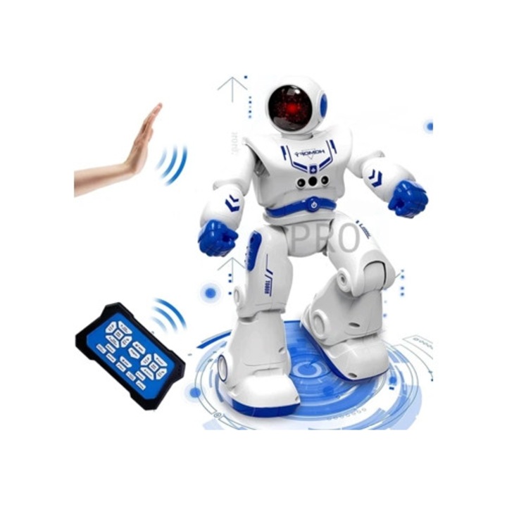 Interaktív távirányítós játékrobot, táncol és beszél, többszínű készlet