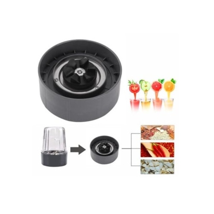 Piesa de schimb pentru storcator de fructe Behogar Cross Blade pentru blender Nutribullet 900W