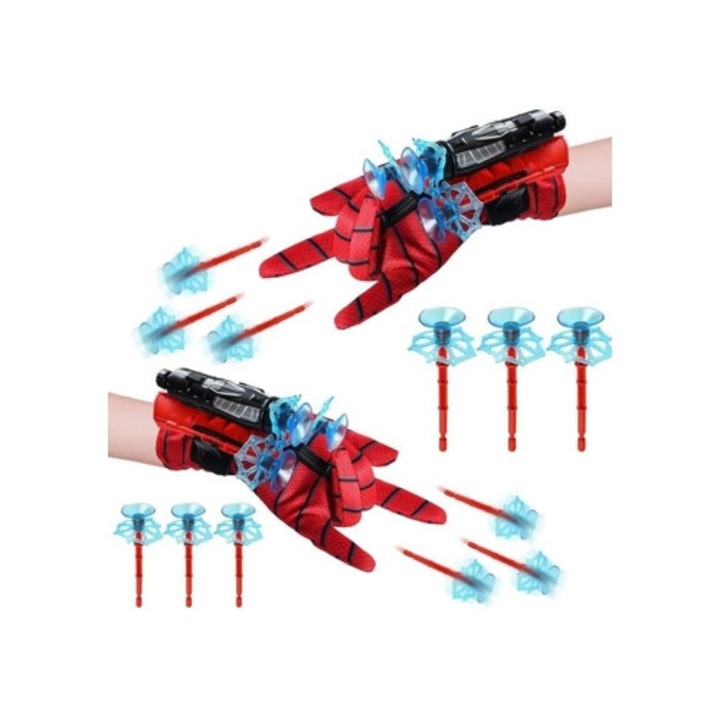 Manusi lansatoare, MIOLOE, rosu negru