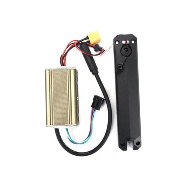 Panou de control 36V cu capac pentru port de incarcare, accesoriu pentru trotineta electrica Kugoo 8 inch