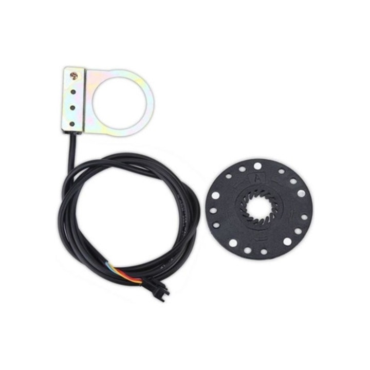 Set senzori asistenta pentru pedale bicicleta electrica, negru