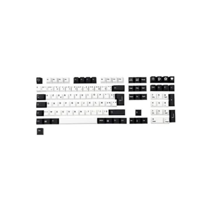 Set de 109 taste Cherry Profile PBT Dye Sublimation pentru tastatura mecanica ALLINLESS