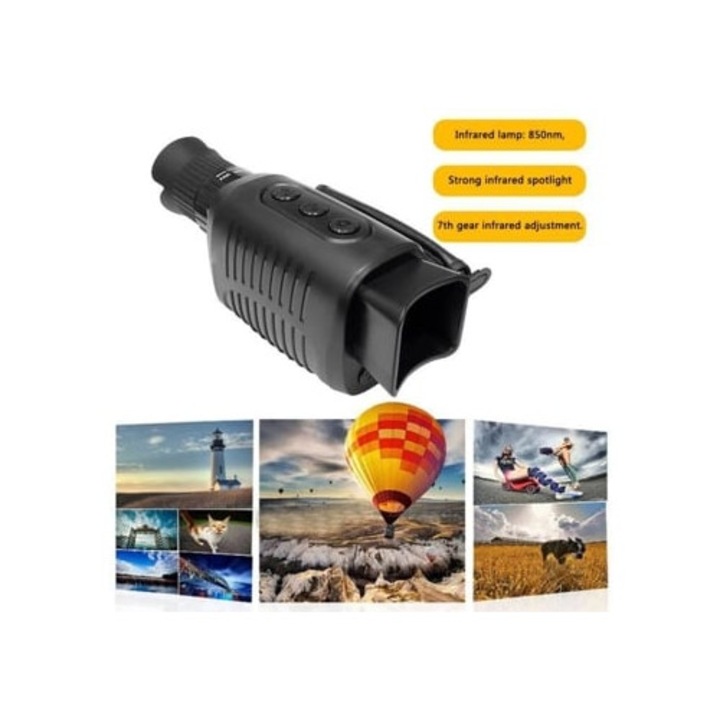 Binoclu dual-use cu viziune nocturna infrarosu 1080P HD