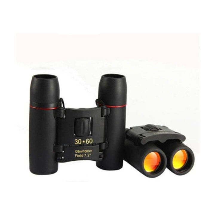 Binoclu 10x42, negru, impermeabil, prisme Bak4