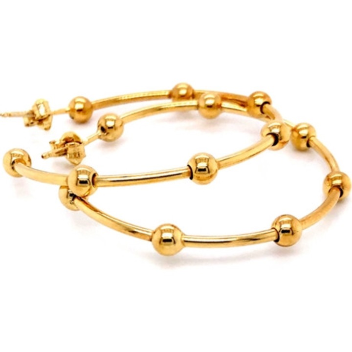 Bratara WOO'S PURE FEELINGS Connecting the Dots, argint 925, aurie, 4 cm