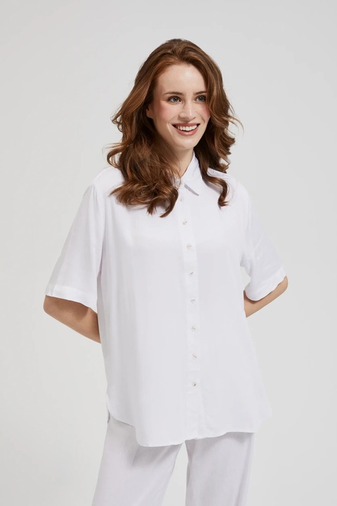 feher guler, rovid ujju, Fehér