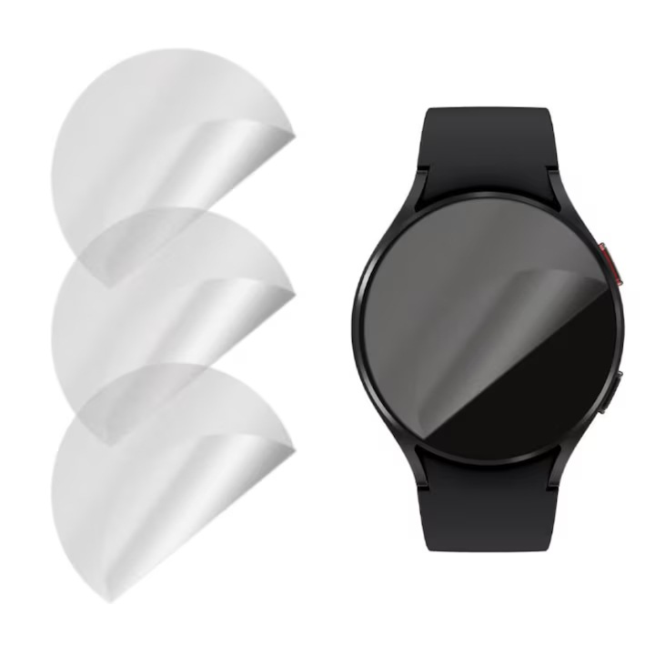 Комплект 3x МАТОВИ защитни фолиа за Garmin Venu 4 (45 мм), регенерируем силиконов хидрогел, гъвкав хидрокристал, лесен монтаж, оптимална пълна защита