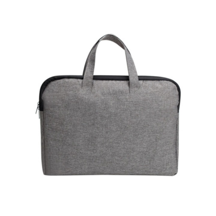 Többfunkciós laptoptáska, 30x45cm, szürke