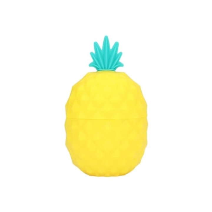 Forma de silicon in forma de ananas pentru masaj facial si cuburi de gheata, 20x15cm