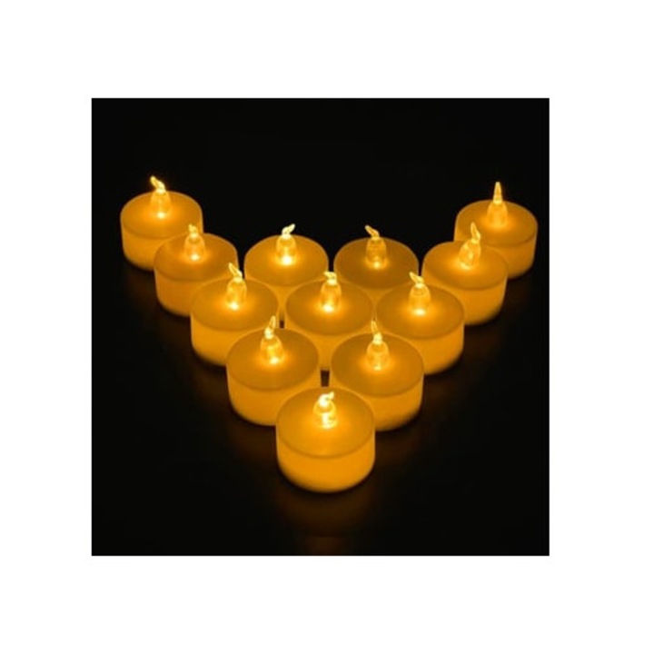 Lumanare LED electronica, decorare Craciun