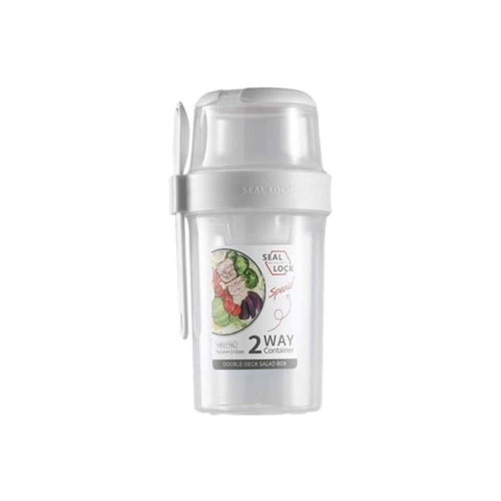 Borcan ermetic cu capac, set, sticla, pentru ovaz, salate, preparare mese, mic