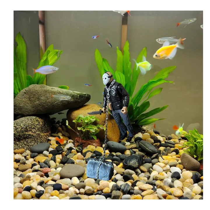 Figurina Jason killer, VeliumCraft, 11x4 cm, abs