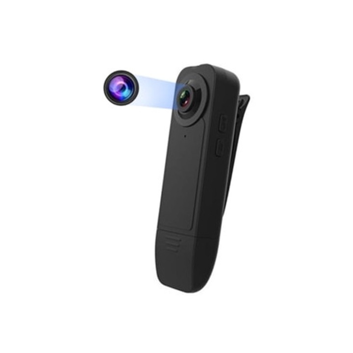 Camera de supraveghere mini, 1080P HD, detectie miscare, viziune nocturna, pentru acasa, birou, bicicleta