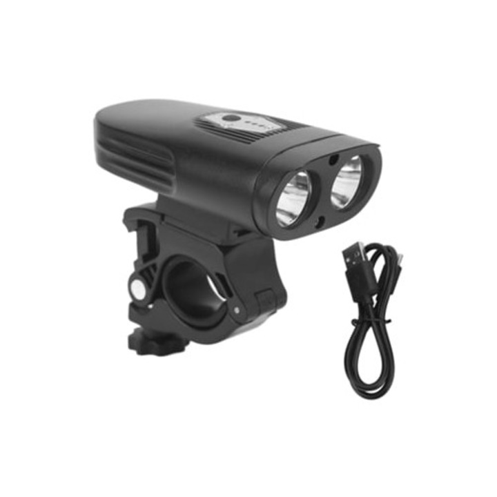 Lumina bicicleta USB 1000lm impermeabila IP65 pentru ciclism montan si in aer liber