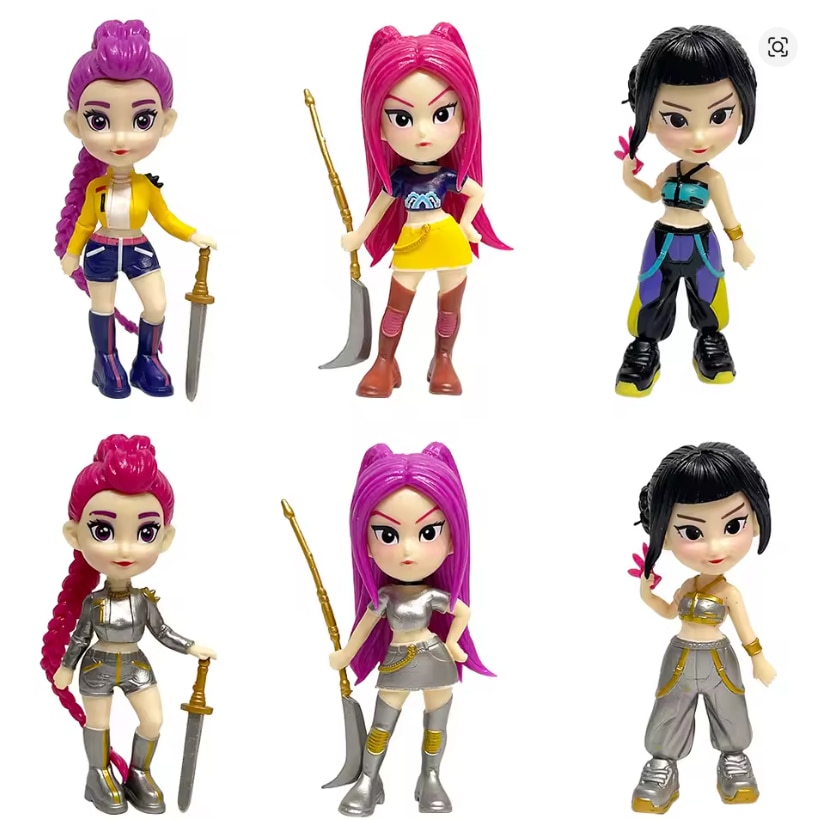 Cutie surpriza 6 figurine k pop demon hunter VICTINY ® 8/9 cm