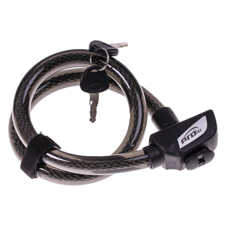 Antifurt bicicleta, Profex, blocare puternica, 75cm x 18mm