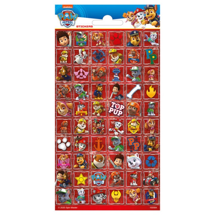 Set stickere Totum Paw Patrol, multicolor, 3 ani