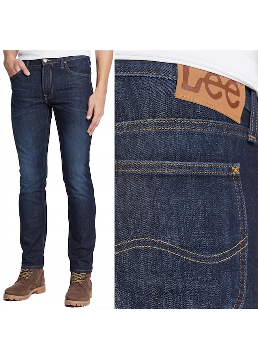 Blugi Lee DAREN, croi drept, albastru L32, Albastru