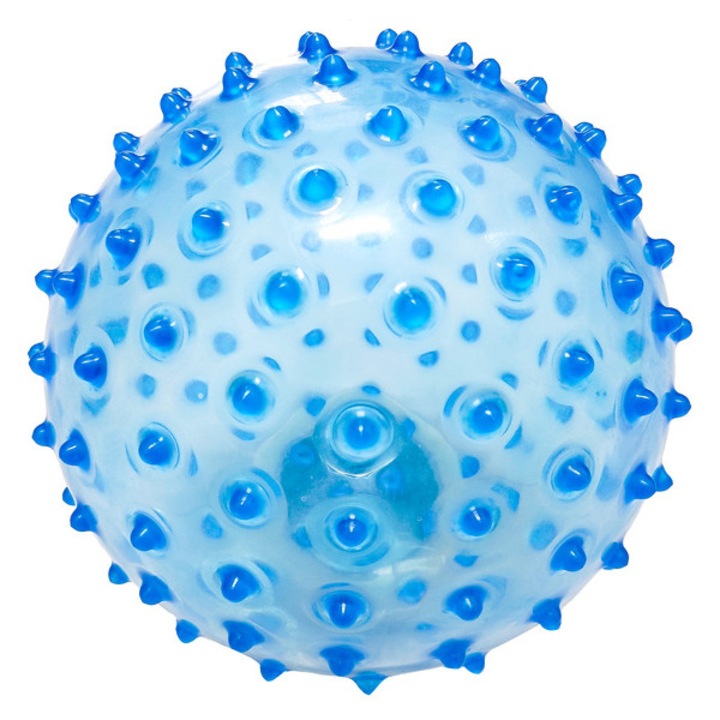 Műanyag masszázs labda 160g 21 cm