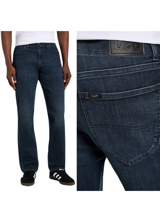 Blugi Lee Extreme Motion albastru, Albastru