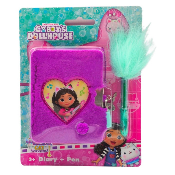 Jurnal de plus cu lacat și pix, Gabi babahaza, 20x15cm