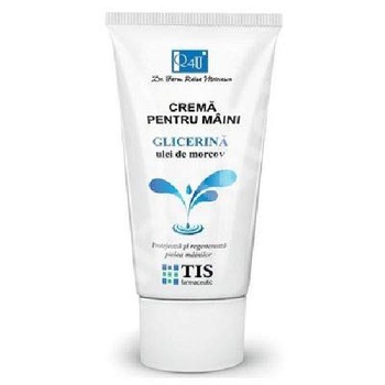 Crema de Maini cu Glicerina & Ulei de Morcov 100ml Tis Crema de Maini cu Glicerina & Ulei de Morcov 100ml Tis