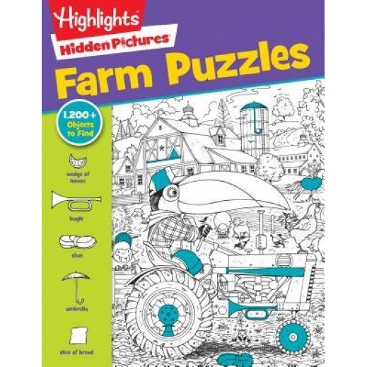 Highlights Hidden Pictures(r) Favorite Farm Puzzles, Highlights for Children (Author)