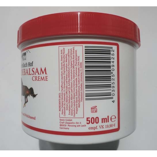 PFERDEBALSAM Crema anti-reumatica Puterea Calului cu pompita 500 ml