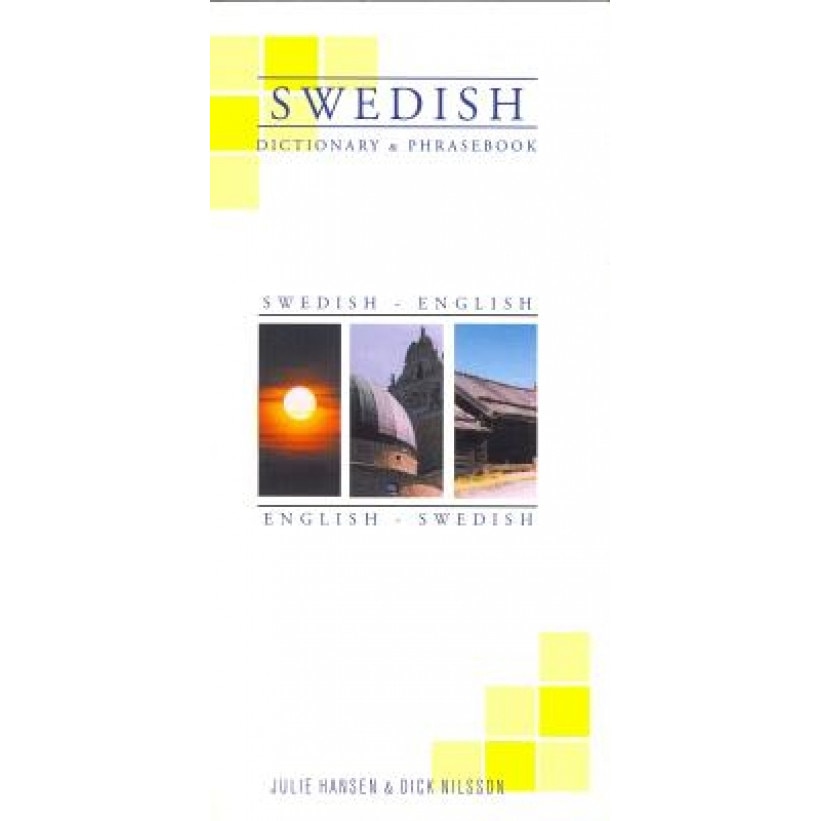 Swedish-English English/Swedish Dictionary and Phrasebook, Dick Nilsson, Julie Hansen