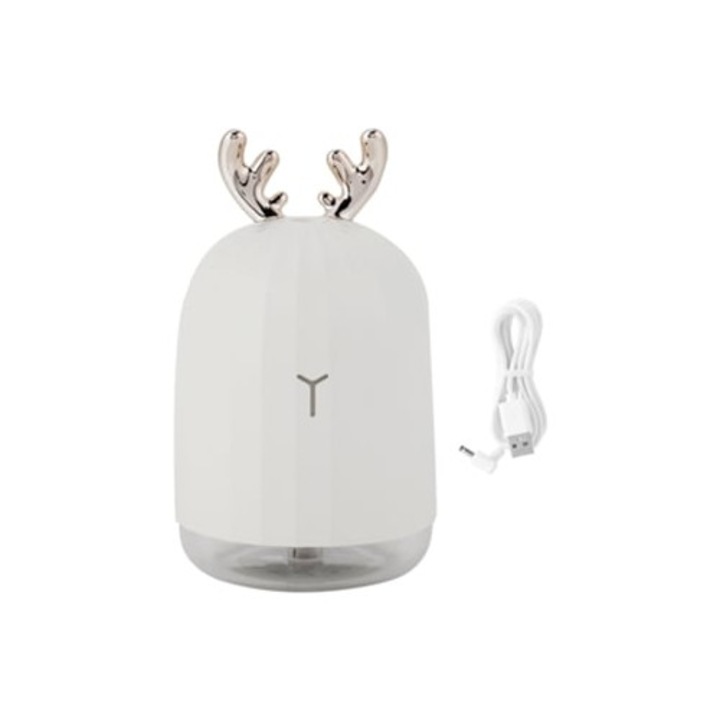 Párásító, modern design, tisztító és aroma diffúzor, többszínű, USB 5V 1,5-2W