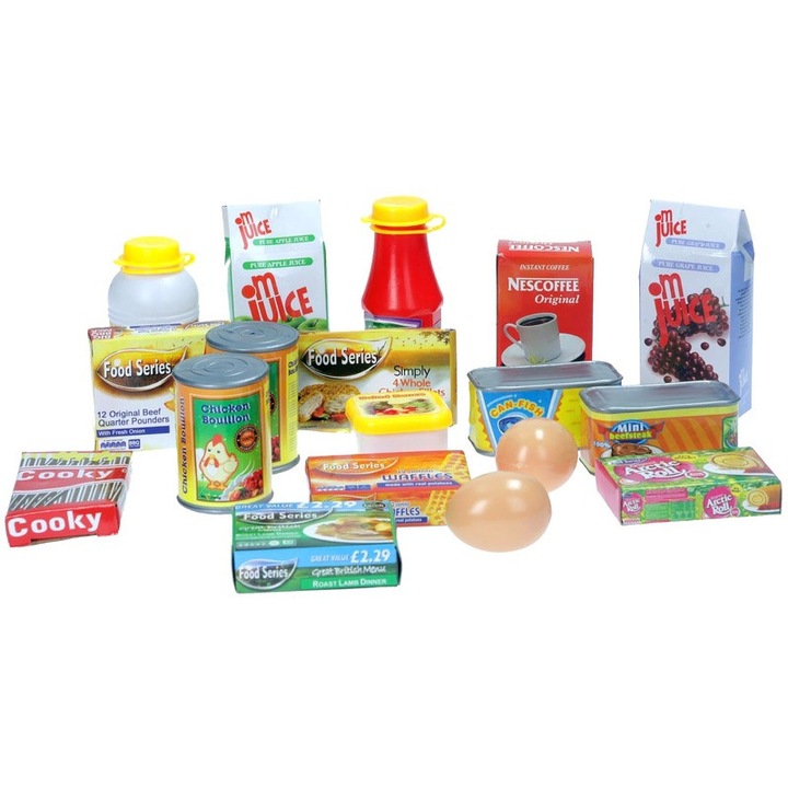 Set de joc pentru magazin, 18 buc/pachet