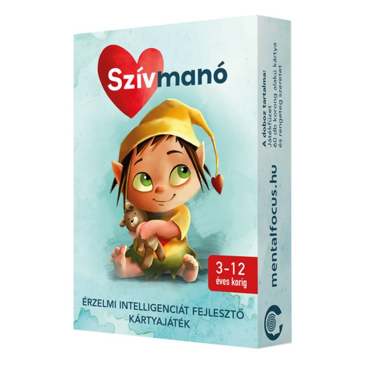 Joc de carti pentru dezvoltarea inteligentei emotionale Szívmanó - in limba maghiara