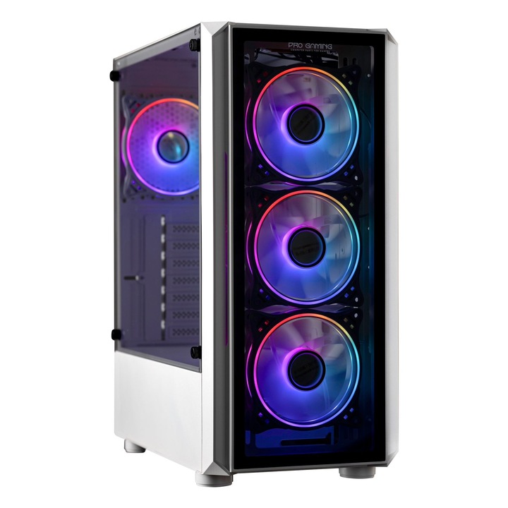 Sistem Desktop PC Gaming Octagon V2 Intel OctaCore i7-9700 4.7 Ghz TURBO, 32 GB RAM DDR4, 1000 GB SSD, Placa Video 8 GB GDDR5
