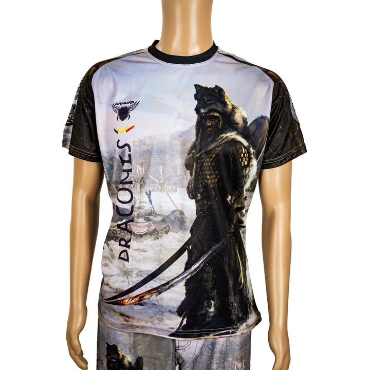 Tricou ARMURA Dracones 2.0 Senior, Alb