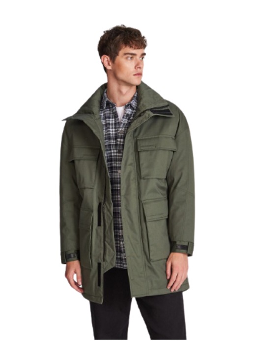 Geaca barbati matlasata Reserved, kaki, marimea L