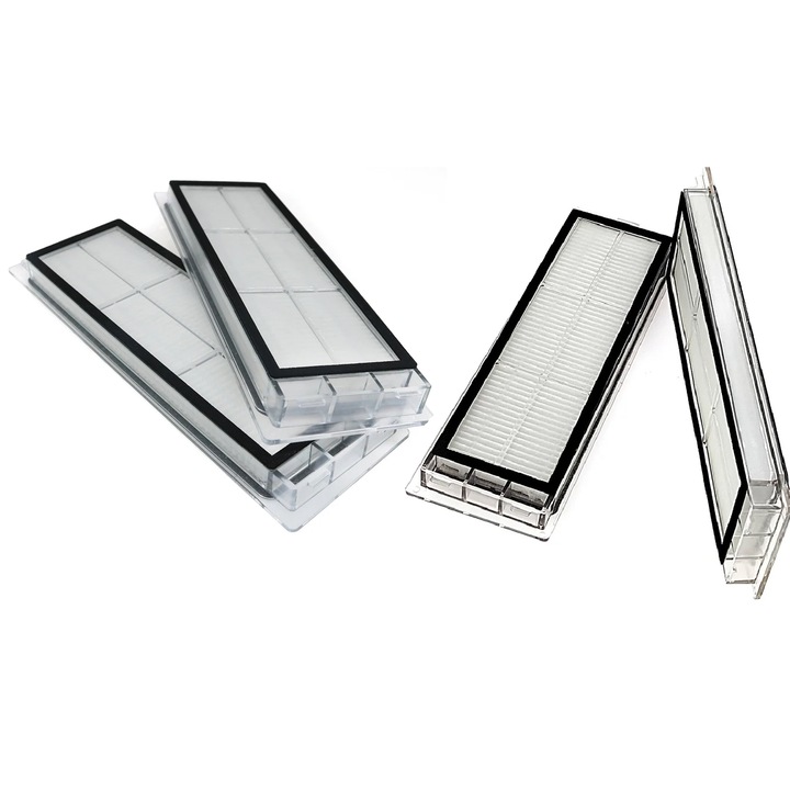 Set 4 filtre HEPA pentru Roborock S5 S5 Max S6 S6 MaxV S6 Pure Xiaomi Mi Robot 1S Membrana extra fina pentru filtrare avansata