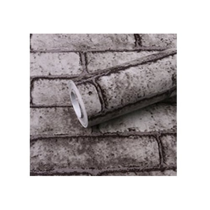 Самозалепващ се тапет с открита тухлена повърхност, идеален за кухни, спални и гардероби