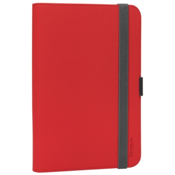 Univerzális 8'' flip tablet tok, piros